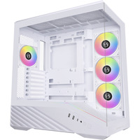 Lian Li Vector V100R, Tower-Gehäuse weiß, Tempered Glass x 2