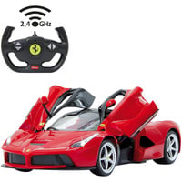Jamara Deluxe Car Series - Ferrari La Ferrari, RC rot, Maßstab 1:14, 2,4 GHz