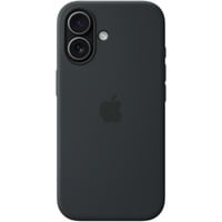 Apple Silikon Case mit MagSafe, Handyhülle schwarz, iPhone 17