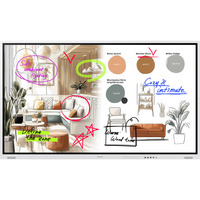 Samsung Flip WM85FX, Public Display weiß/grau, UltraHD/4K, Touchfunktion, Multi‑Touch