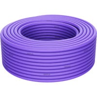 Digitus Professional Cat.6 F/UTP Verlegekabel simplex, Cca violett, 100 Meter Rolle