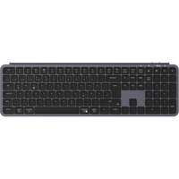 Keychron B6 Pro, Tastatur grau/schwarz, DE-Layout, Scherenmechanik