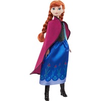 Mattel Disney Die Eiskönigin Anna-Modepuppe mit Accessoires 