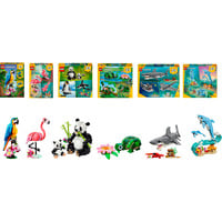 LEGO Creator Wilde Tiere-Bundle, Konstruktionsspielzeug 