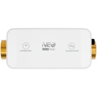 Shelly Neo Smart Water Valve, Ventil weiß, Trinkwasser-zertifiziertes Messingventil
