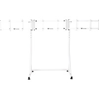 Thermaltake Triple Monitor Stand Pro Snow, Monitorhalterung weiß, für Monitore 17" - 55"
