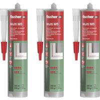 fischer Multi MS 290, Kleber weiß, 3er Pack