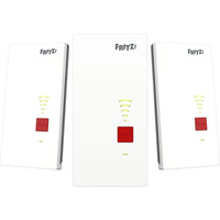 FRITZ! Mesh-Set 2700 3er-Pack, Repeater weiß/grau, Wi-Fi 7 mit bis zu 6,5 GBit/s