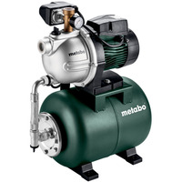 Metabo HWW 3500/25 G (600981000) Hauswasserwerk, Pumpe grün/schwarz, 900 Watt