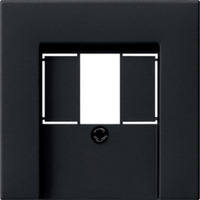Gira Abdeckung für USB-Spannungsversorgung Power Delivery schwarz, Retail