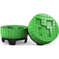  KontrolFreek Minecraft Performance Thumbsticks – Creeper Edition, Analog-Stick grün/schwarz, 2 Stück, für Playstation 5/4 Controller