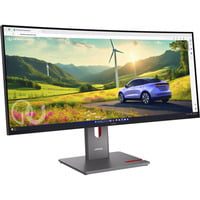 Lenovo ThinkVision P34WD-40, LED-Monitor 86.4 cm (34 Zoll), schwarz, WQHD, IPS, Curved, KVM, USB-Hub, USB-C, HDMI, DP, 120Hz Panel