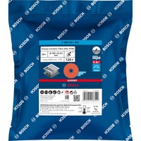 Bosch Professional Expert R782 Prisma Ceramic Fiberschleifscheibe, Ø 180mm, K120 25 Stück, Bohrung 22,23mm