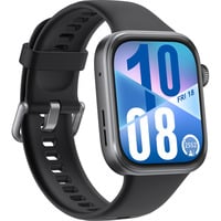 Huawei Watch Fit 4 (Seiya-B19F) , Smartwatch schwarz, schwarzes Fluorelastomer-Armband
