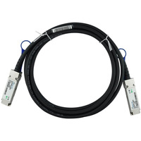 BlueOptics BlueLAN Direct Attach Kabel kompatibel zu Netgear ACC761 schwarz, 1 Meter