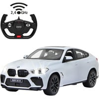 Jamara Deluxe Car Series - BMW X6 M, RC weiß, Maßstab 1:14, 2,4 GHz