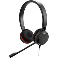 Jabra Evolve 30 II, Headset schwarz, Microsoft Teams-Version, 3,5 mm Klinkenstecker, USB C und USB A, Stereo