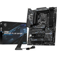 MSI Z890 GAMING PLUS WIFI6E, Mainboard schwarz