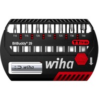 Wiha Bit-Satz BitBuddy TY-Bits 29mm, 8-teilig schwarz/rot, Sechsrund