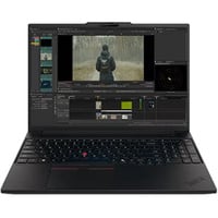 Lenovo ThinkPad P16s G5 Intel (21XE0071GE), Notebook schwarz, Intel® Core™ Ultra 9 386H, NVIDIA RTX PRO 2000, 64 GB LPDDR5X, 1 TB (1 TB SSD), Windows 11 Pro