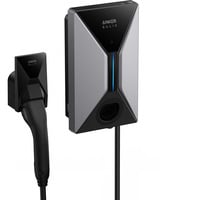 Anker SOLIX V1 Wallbox 22KW, 32A 3-phasig schwarz/grau, mit 5 Meter Kabel