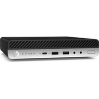 HP EliteDesk 800 G3 DM Generalüberholt, Mini-PC schwarz/silber, Linux Mint
