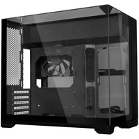 Lian Li O11 Vision-M , Tower-Gehäuse schwarz, Tempered Glass x 3
