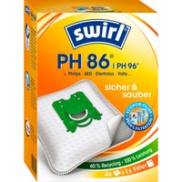 Swirl Staubsaugerbeutel PH86/ PH99 EcoPor 4 Beutel, 1 Abluftfilter
