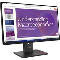 Lenovo ThinkVision T24D-40, LED-Monitor 60.5 cm (23.8 Zoll), schwarz, FullHD, IPS, DP, HDMI, USB-Hub, Daisy-Chain, 120Hz Panel