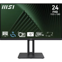 MSI PRO MP245PG, LED-Monitor 60 cm (23.8 Zoll), schwarz, FullHD, IPS, Adaptive-Sync, 100Hz Panel