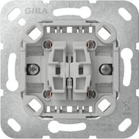 Gira Wipptaster Wechsler Einsatz 10 Ampere 250 Volt Wechselkontakt zweifach Retail