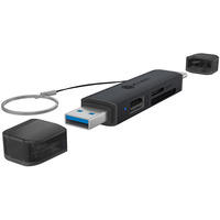 ICY BOX IB-CR203-CU3, Kartenleser schwarz