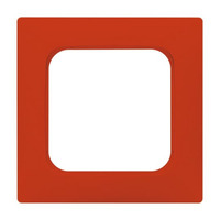 0 Abdeckrahmen, Abdeckung rot, Retail