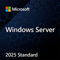 Microsoft Windows Server 2025 Standard AddOn  POSOnly, Betriebssystem-Software Deutsch, 2 CPU,  NoMedia,  NoKey 