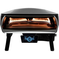 Witt Pizzaofen Etna Rotante Control 16"  schwarz (matt), für Pizzen bis ca. Ø 40cm, rotierender Pizzastein