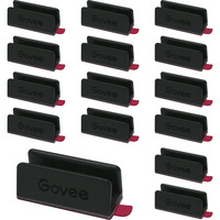 Govee Clips für Neonlichtschlauch 2 schwarz, 20 Stück, Kunststoff