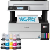 Epson EcoTank ET-5170, Multifunktionsdrucker grau/schwarz, Scan, Kopie, Fax, USB, LAN, WLAN, Duplex (Druck)