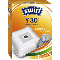 Swirl Staubsaugerbeutel Y 30 MicroPor 4 Beutel, 1 Abluftfilter