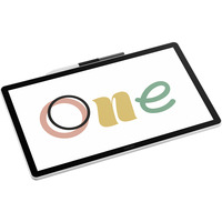 Wacom One 14, Grafiktablett weiß/schwarz, inkl. Stift