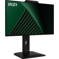 MSI PRO MP242PMGDE, LED-Monitor 60 cm (23.8 Zoll), schwarz, FullHD, IPS, Webcam, Mikrofon, HDMI, DP, VGA, USB-Hub, 120Hz Panel
