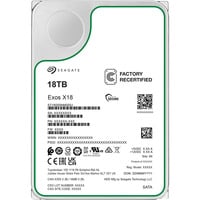 Seagate Exos X18 18 TB Generalüberholt, Festplatte SATA 6 Gb/s, 3,5"