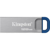Kingston DataTraveler Kyson 128 GB, USB-Stick silber/blau