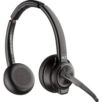Poly Savi 8220 Office DECT, Headset schwarz, Stereo, USB-A, USB-C, Microsoft Teams