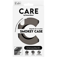 PanzerGlass 	Urban Combat Smokey Case, Handyhülle schwarz, Samsung Galaxy S24, QI-kompatibel