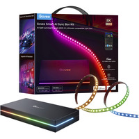 Govee KI Synchronisierungsbox Kit 2, LED-Streifen für Fernseher mit 55-65"