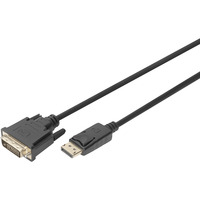 Digitus Adapterkabel DisplayPort > DVI-D schwarz, 2 Meter