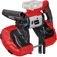 EINHELL Power X-Change Akku-Bandsäge TE-MB 18/127 Li-Solo, 18Volt rot/schwarz, ohne Akku und Ladegerät