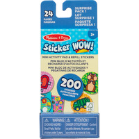 Spin Master Melissa & Doug - Sticker WOW! Nachfüllset Überraschungspack, Basteln 