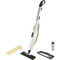 Kärcher SC 3 Upright EasyFix, Dampfreiniger weiß/schwarz, 1.600 Watt, mit Bodenreinigungsset EasyFix