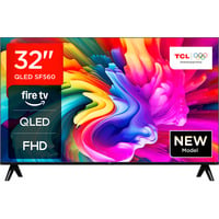 TCL 32SF560, QLED-Fernseher 81 cm (32 Zoll), schwarz, FullHD, Triple Tuner, Fire TV